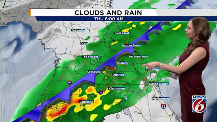 Welcome back, winter. Cold front brings rain, 30s to Central Florida