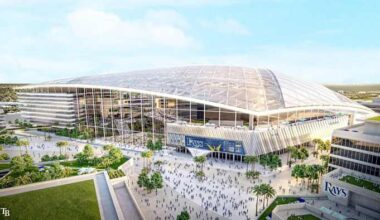 Tampa Bay Rays reveal new 31,000-seat ballpark