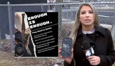 Paxon high schoolers stage walk out during lunch to protest ICE