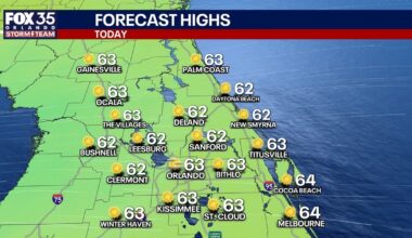 Orlando weather: Warmup on the way for Central Florida