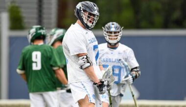 Peter Thomann University of North Carolina Men's Lacrosse v Johns Hopkins Dorrance Field Chapel Hill, NC Saturday, February 24, 2024