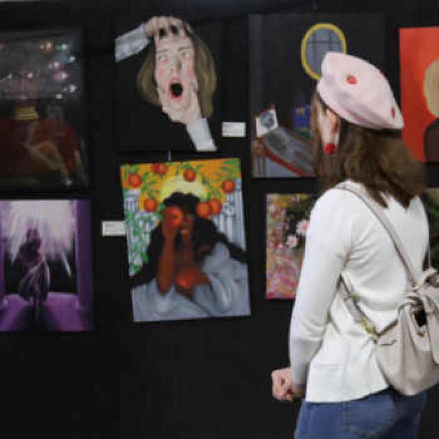 The high school art competition, "Art Under 20," features work by more than 300 high school artists who are competing for $10,000 in cash prizes.