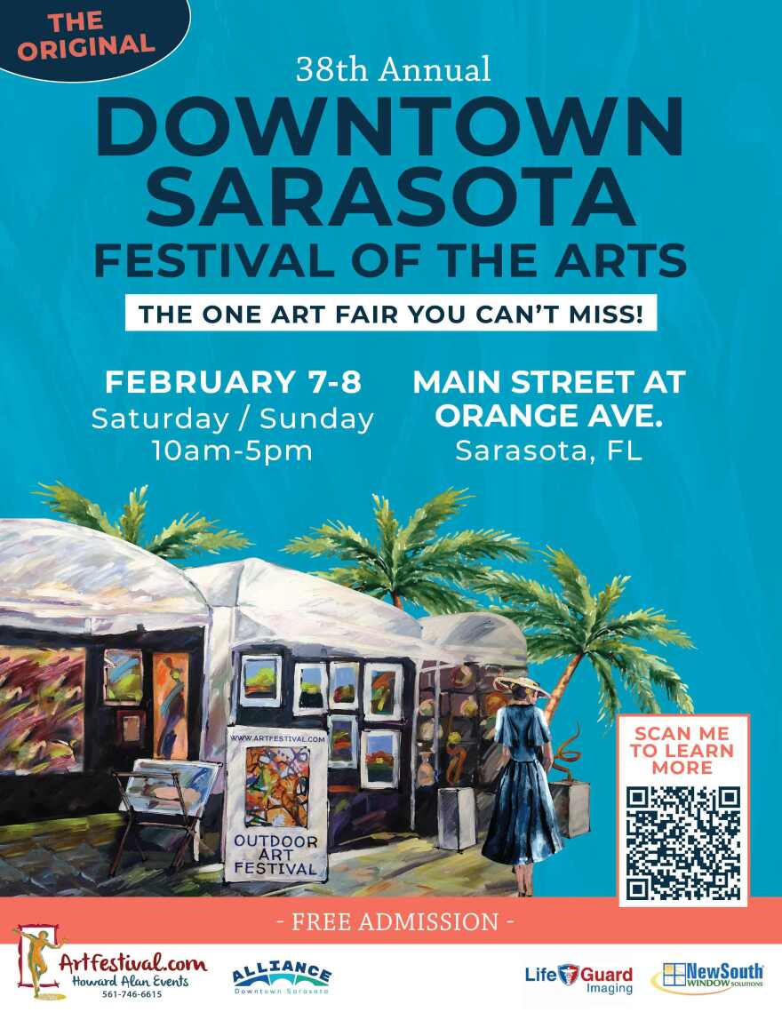 Poster for Downtown Sarasota Festival of the Arts
