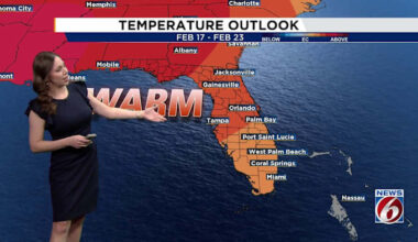Nice week in Central Florida heading into Valentine’s Day. Here’s your forecast