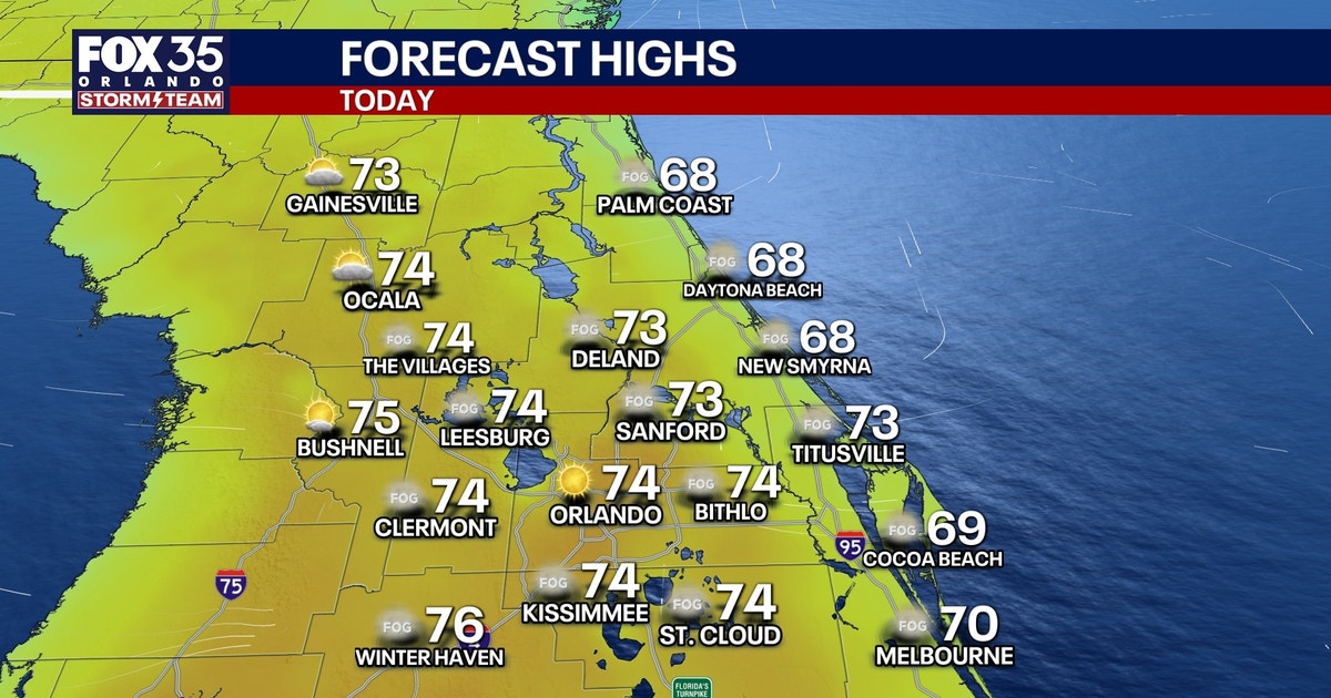 Orlando weather: Warmer temperatures this week