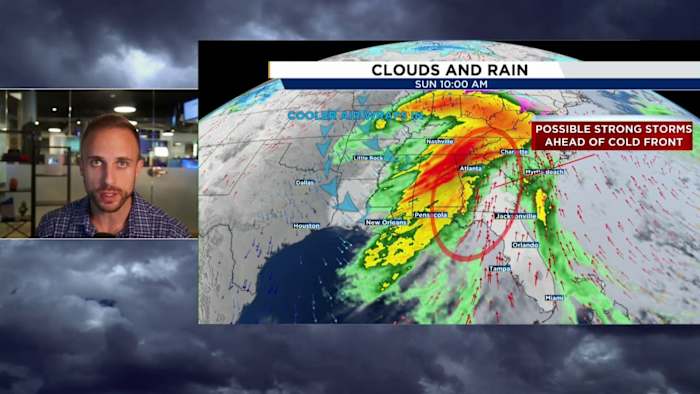 Upcoming storm system could cause disruptions to Valentine’s weekend in Florida