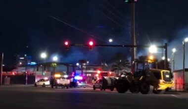 JFRD crews working to put out fire at cardboard recycling plant near Riverside