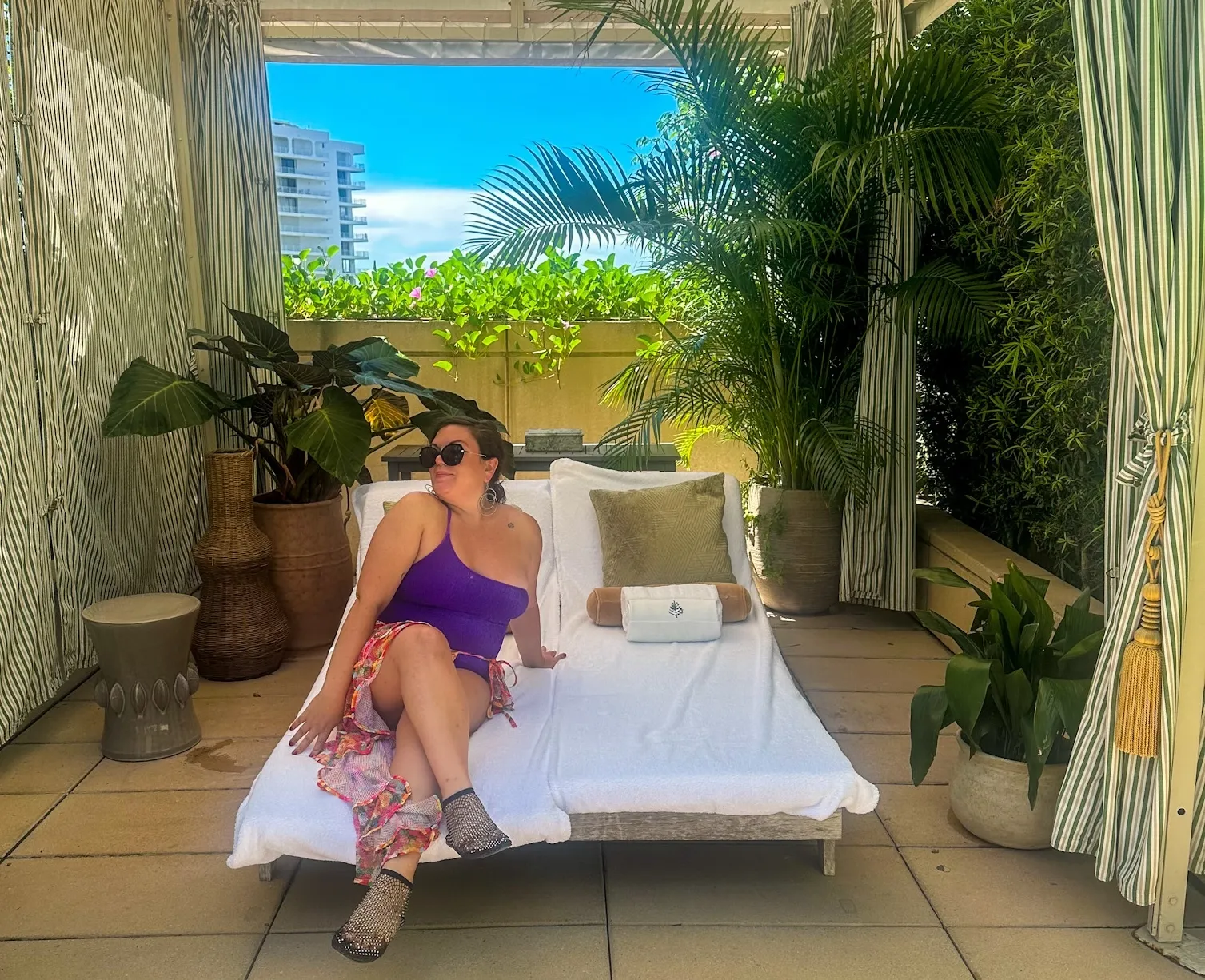 Cabana at the Four Seasons Hotel Miami