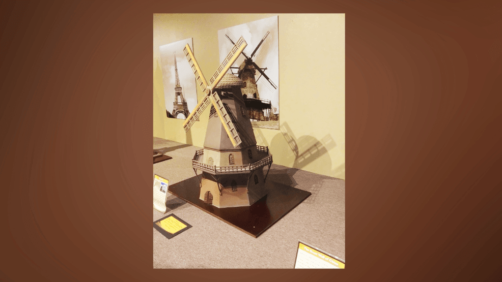 This chocolate mini replica of a Dutch windmill is a favorite. (Courtesy: Tonya McCleary)
