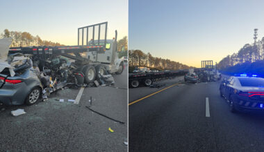 Driver arrested after trying to make illegal U-turn that caused serious I-75 crash in Hillsborough County