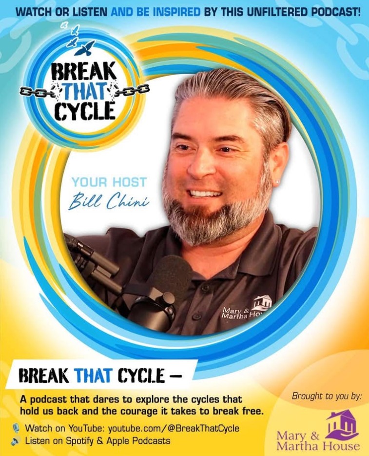 Mary & Martha House Leader Hosts Podcast To Help People Break Cycles