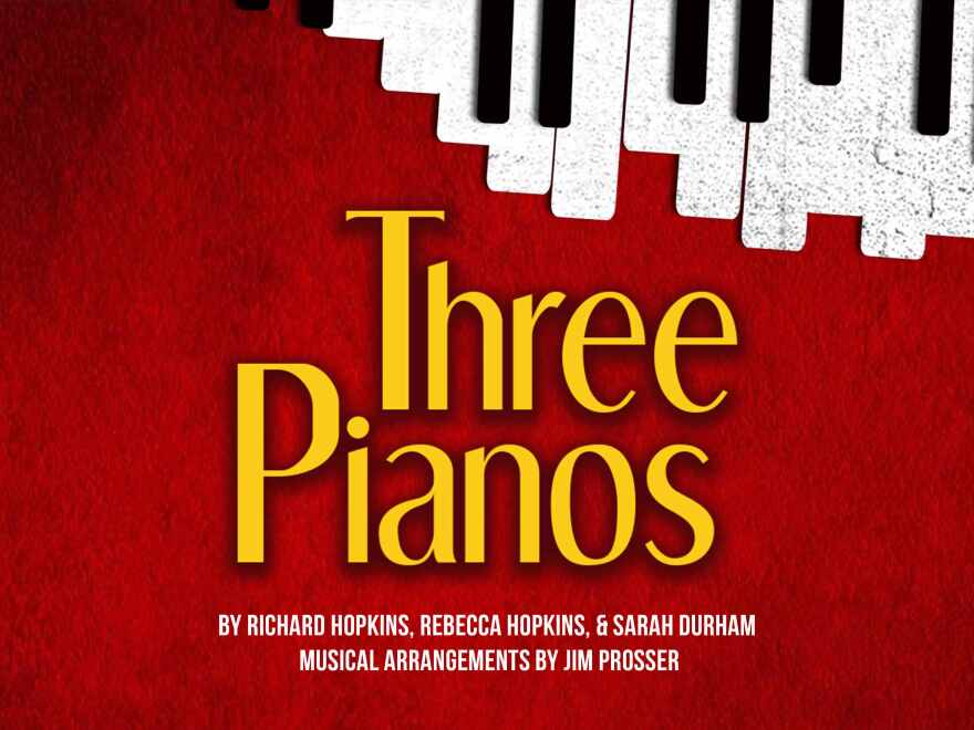 Florida Studio Players Graphic for 'Three Pianos'
