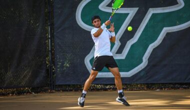USF Men's Tennis Falls 3–4 at Miami After Three Singles Victories