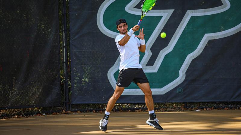 USF Men's Tennis Falls 3–4 at Miami After Three Singles Victories