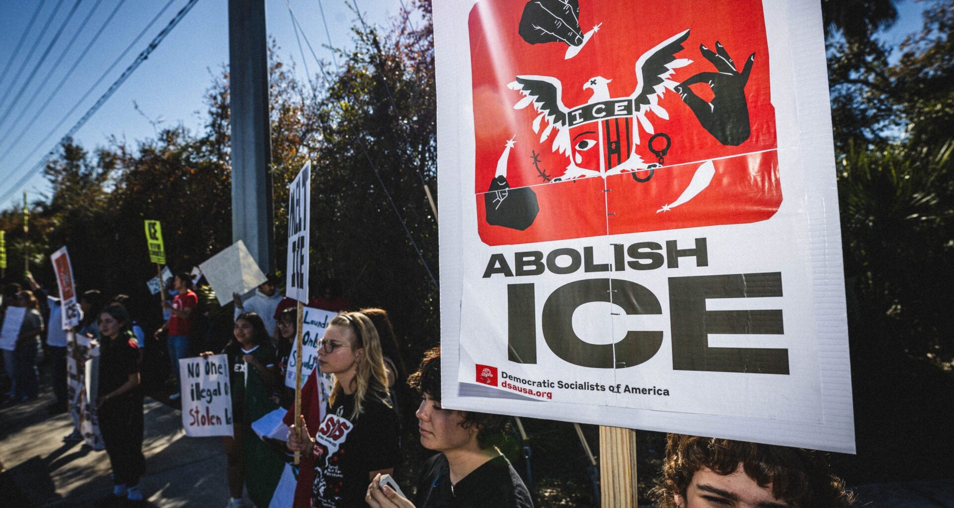 Wharton High students walk out to protest ICE [Photos]