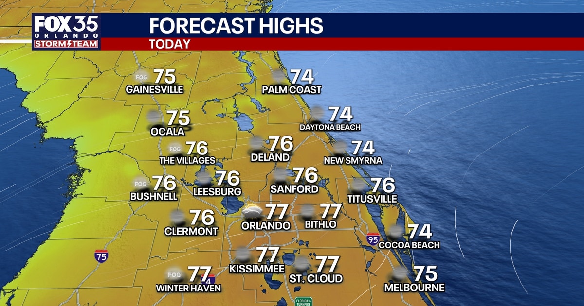 Orlando weather: Warmer days ahead, rain chances this weekend