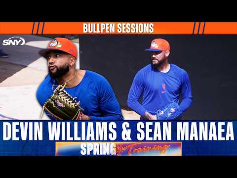 Devin Williams and Sean Manaea throw bullpen sessions in PSL