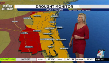 News4JAX Meteorologist Katie Garner highlights fire danger and rain relief