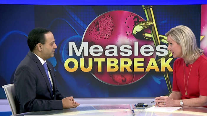 Jacksonville chief health officer explains measles symptoms amid rising cases, says virus is highly contagious