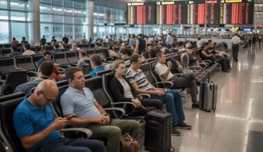 Travellers Stranded in Miami, US as Miami International Airport Delays 82 Flights and Cancels 3, Grounding Southwest, SkyWest, Alaska Airlines, and Other Airlines in Los Angeles, Dallas, Chicago, New York, and More