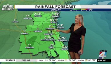 A lovely, warm Valentine’s Day ahead and much-needed rain on the way