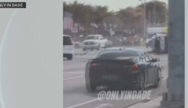 Charges filed against driver in car crash captured on camera that seriously injures Miami-Dade woman