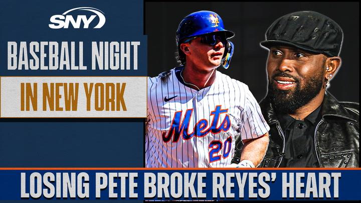 Jose Reyes says Pete Alonso leaving Mets ‘broke his heart’ | Baseball Night in NY