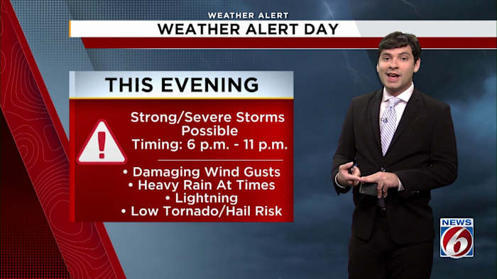 Front brings storms to Central Florida