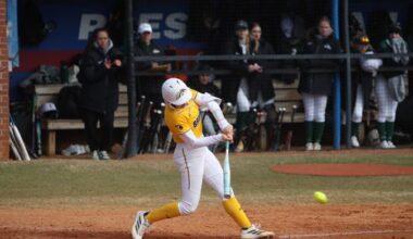 WMU softball picks up a win over Jacksonville State in five games at the Mardi Gras Classic