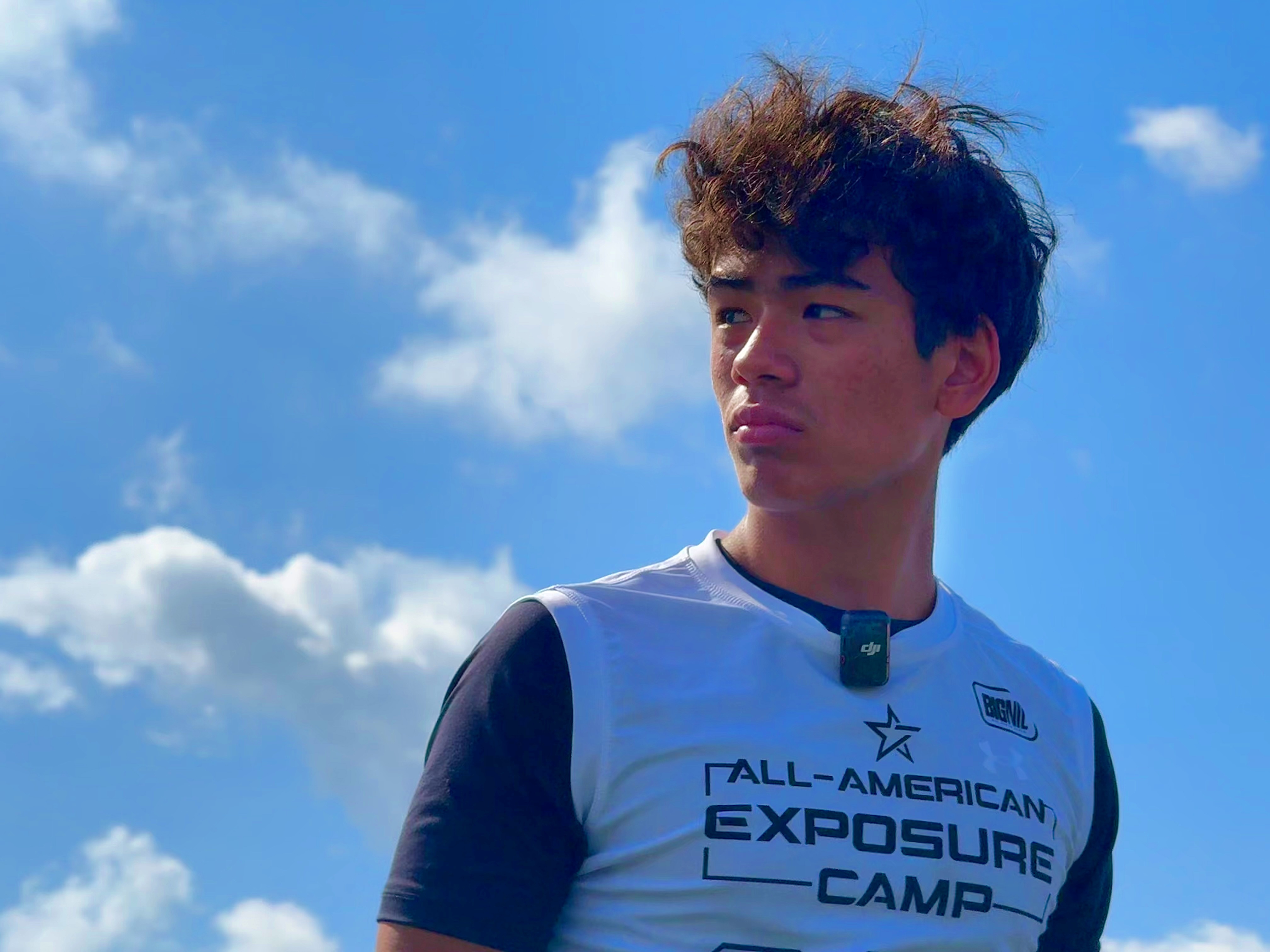 West Orange junior AJ Chung at the 2026 Orlando All-American...