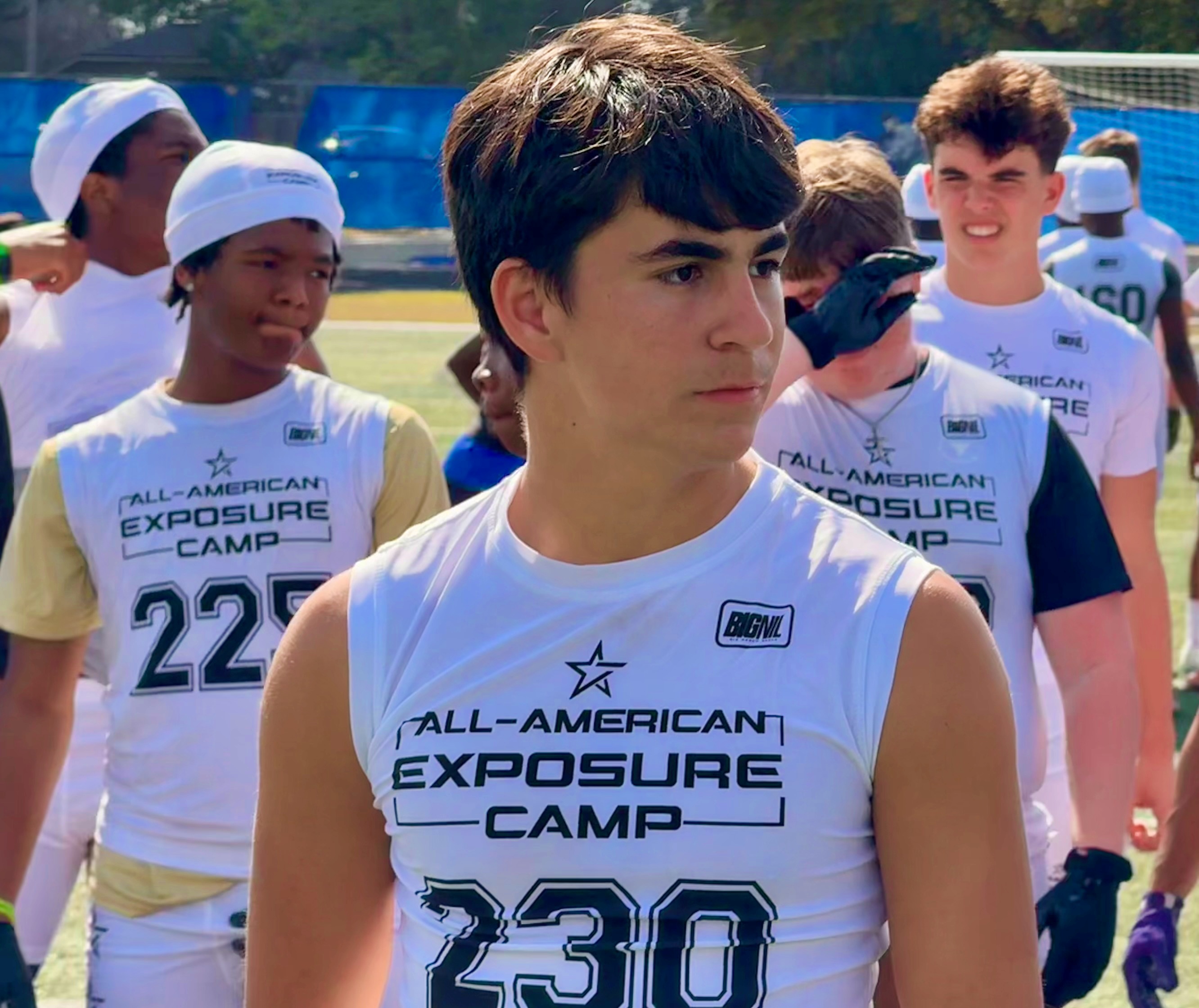 Windermere senior Dean Monroe at the 2026 Orlando All-American Exposure...