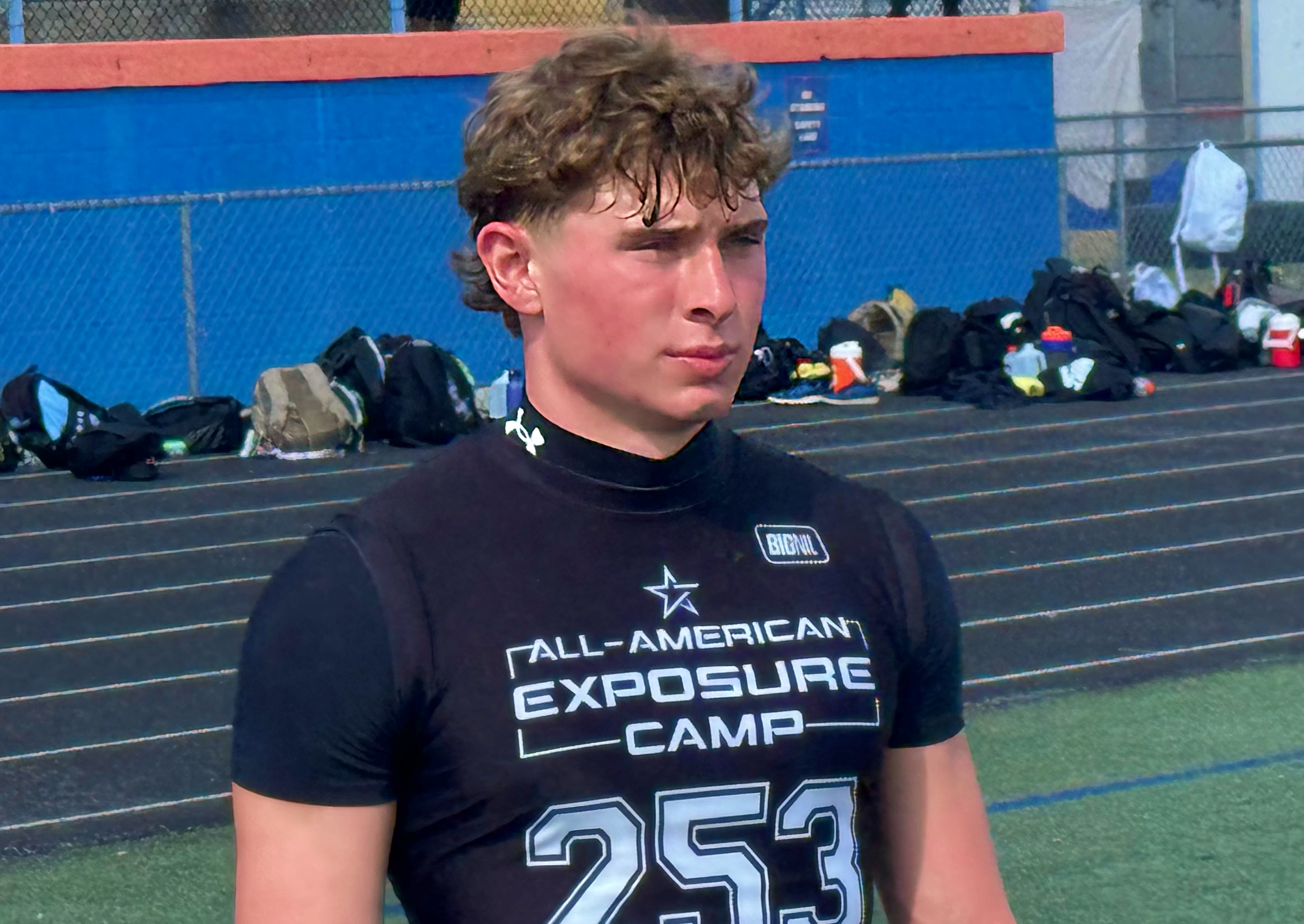 TFA junior JD Loveless at the 2026 Orlando All-American Exposure...