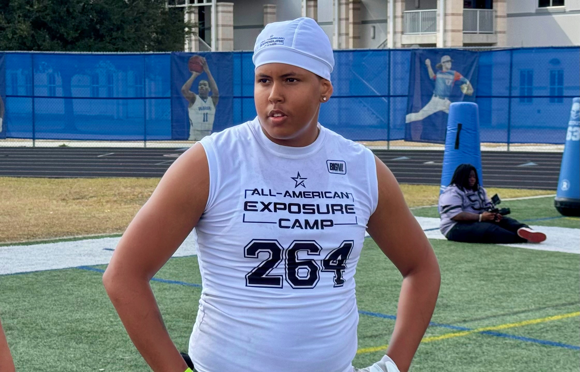 Dr. Phillips senior Jacob Deal at the 2026 Orlando All-American...