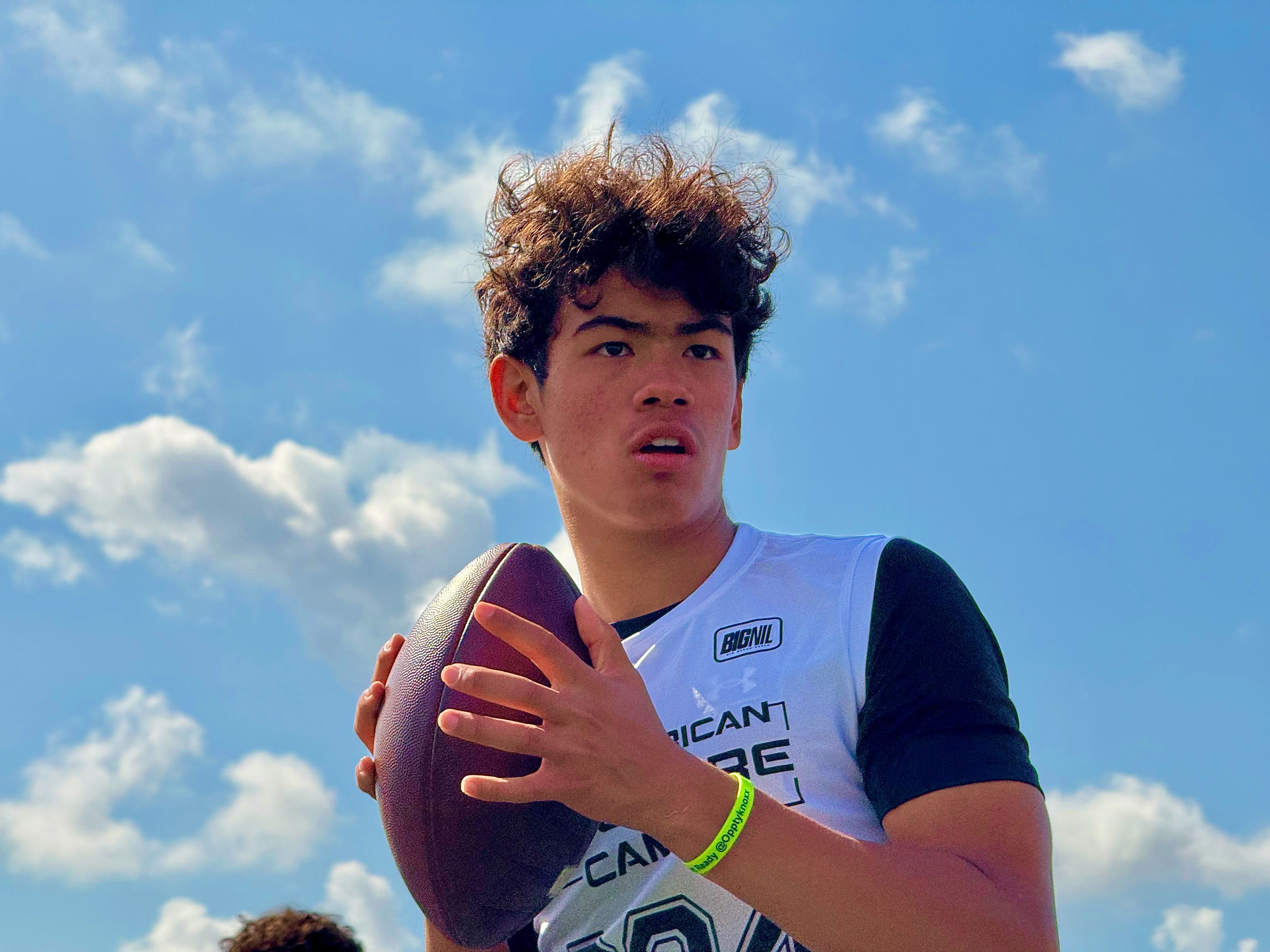 West Orange junior AJ Chung at the 2026 Orlando All-American...