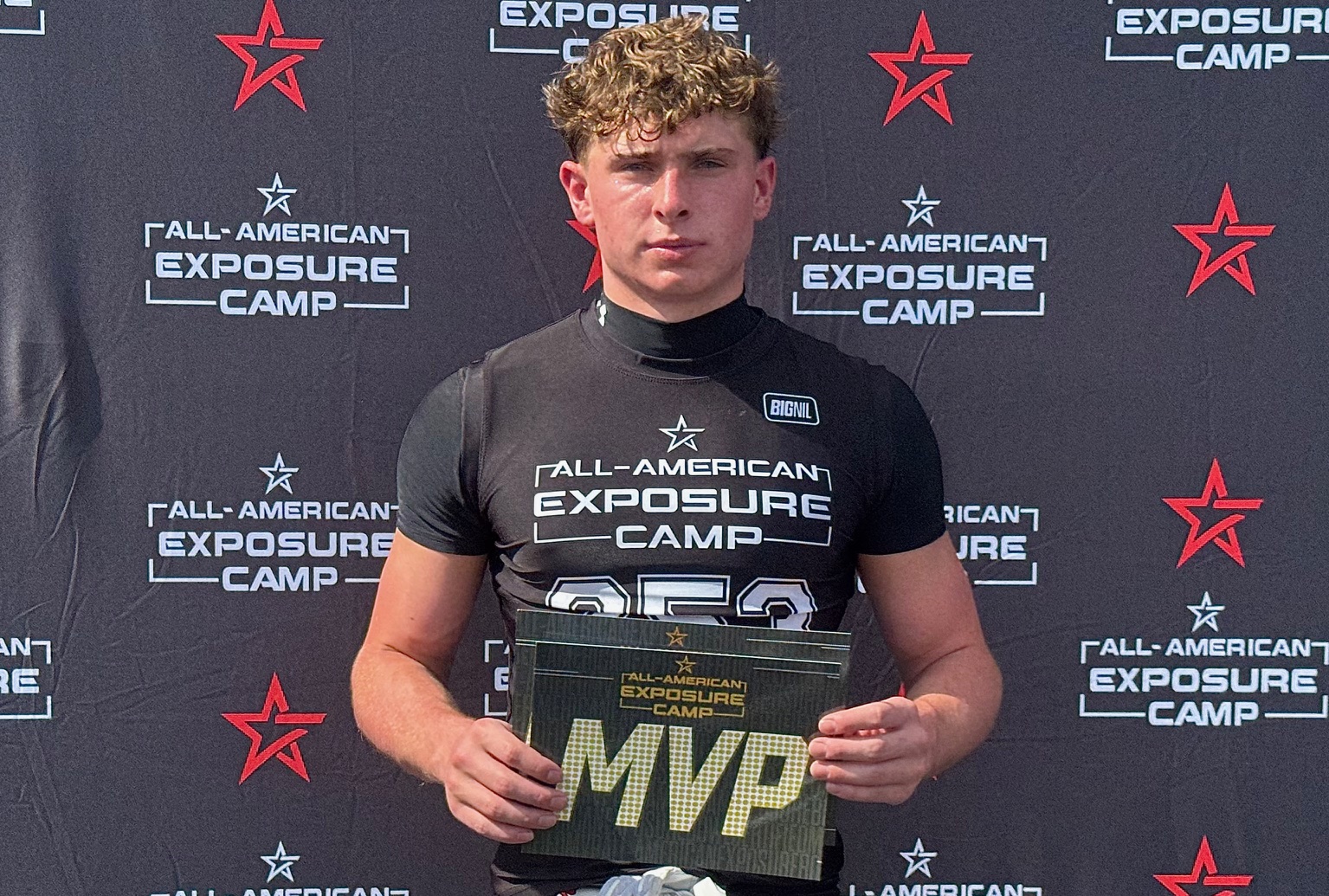 Defensive backs MVP TFA junior JD Loveless at the 2026...