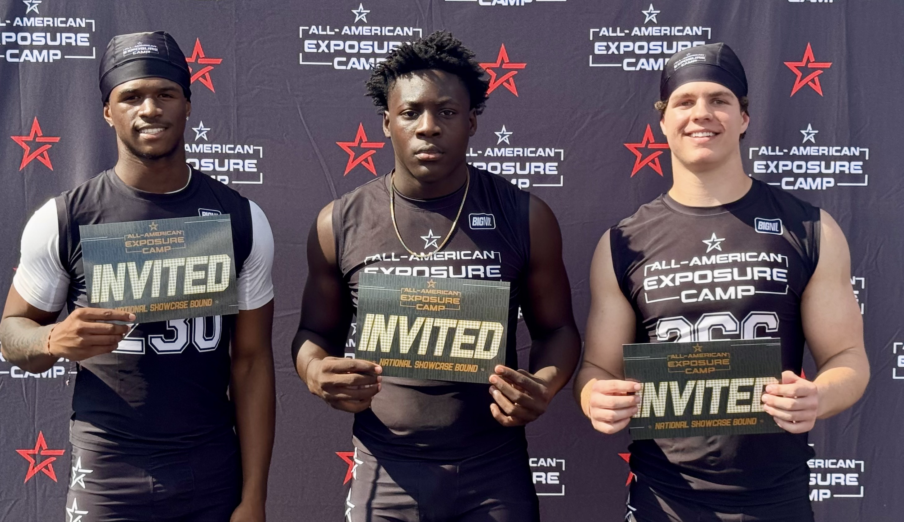 Top high school linebackers Teejay Cummings, Gavin Shelton and Gunner...