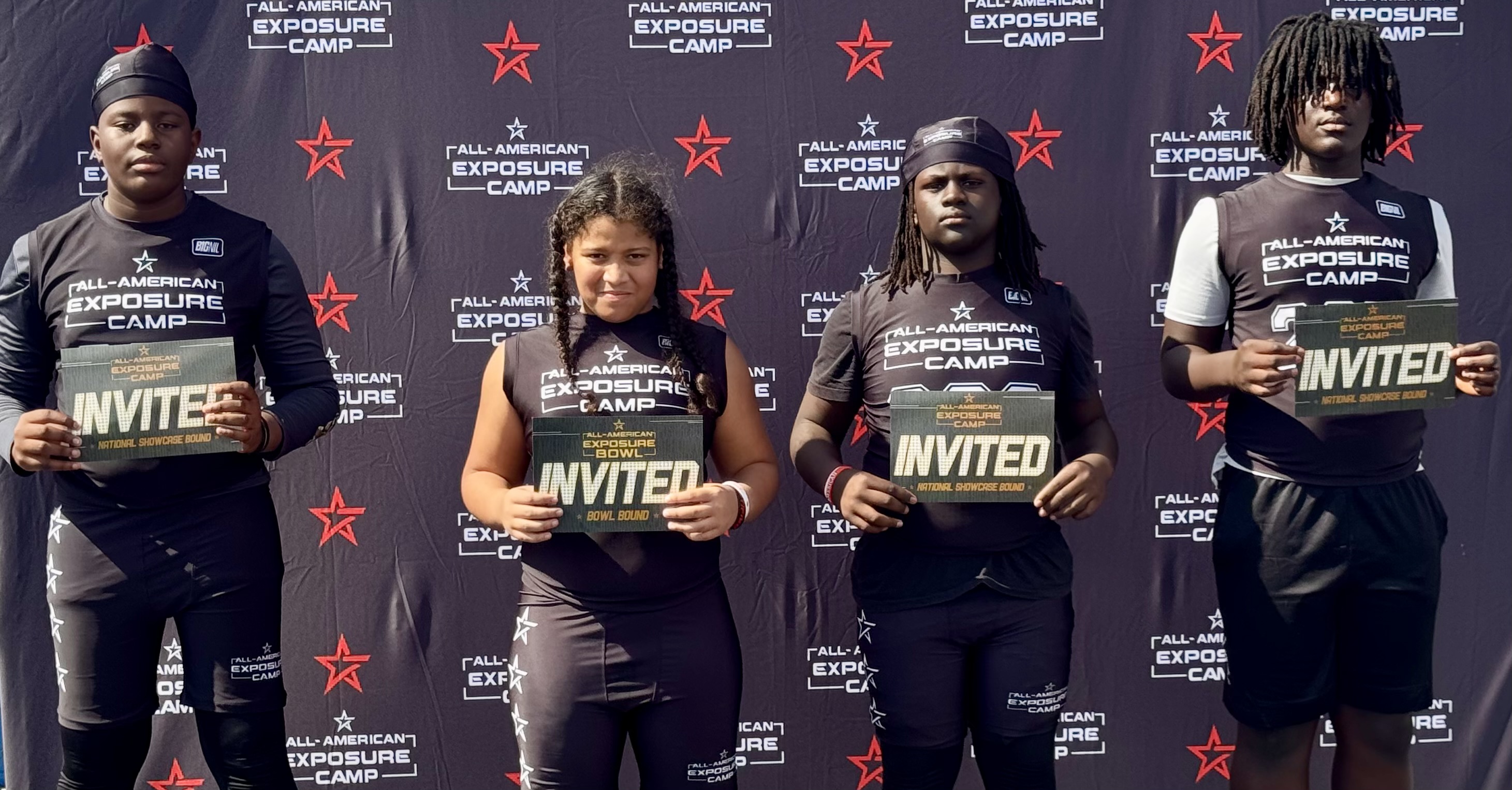 Top middle school defensive linemen Darrion Tyson, Cristiano Furtado, LiDarius...