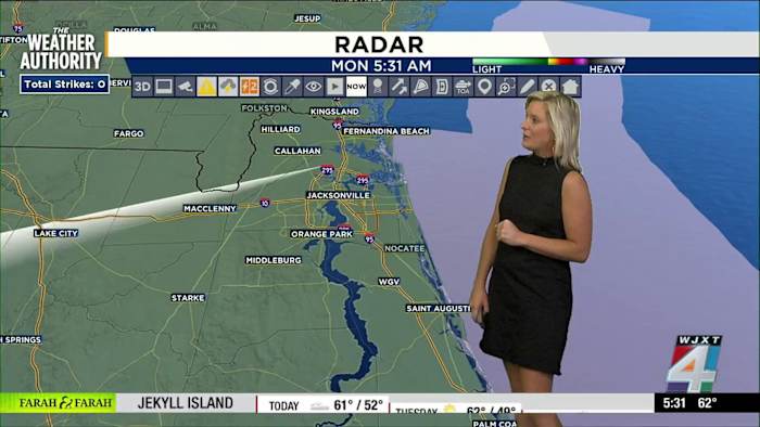 Mild temperatures and rising fire danger as rainfall deficit worsens across Northeast Florida, Southeast Georgia