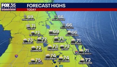 Orlando weather: Warmer temperatures arriving this week