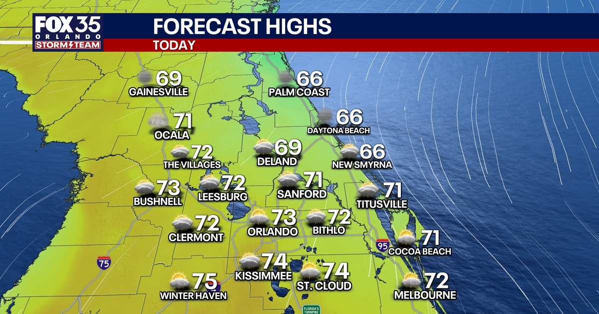 Orlando weather: Warmer temperatures arriving this week