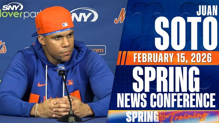 Juan Soto on Mets changes, shifting to LF, Francisco Lindor, moving on from 2025