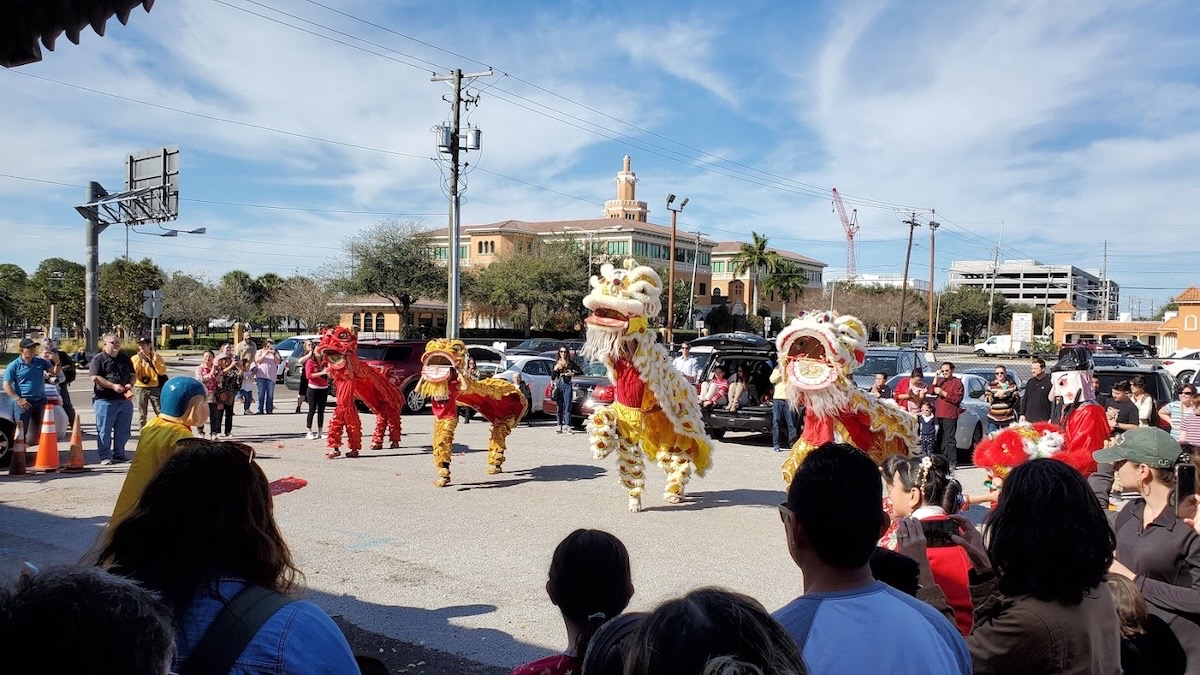Café Hey's lion dance is back on this weekend
