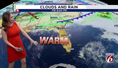 Here come the 80s, but Jack Frost looking to return to Florida