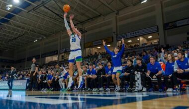 Eagles notch fifth straight home win in 86-84 triumph over Jacksonville