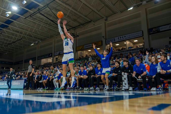Eagles notch fifth straight home win in 86-84 triumph over Jacksonville