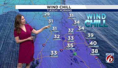 Florida to go from summer to winter in days
