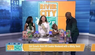 Girl Scouts Kick Off Cookie Weekend with a Minty Twist