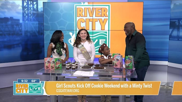 Girl Scouts Kick Off Cookie Weekend with a Minty Twist