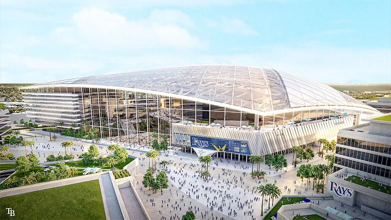 Rays Tampa ballpark renderings
