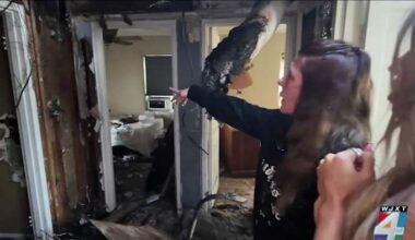 Jacksonville family sleeping in truck seeks help after house fire destroyed everything